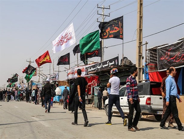 تامین آب با کیفیت در مرزهای ایران و عراق برای اربعین تامین آب با کیفیت در مرزهای ایران و عراق برای اربعین