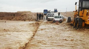 سیل مسیر ریلی تجارت ایران و پاکستان را بست