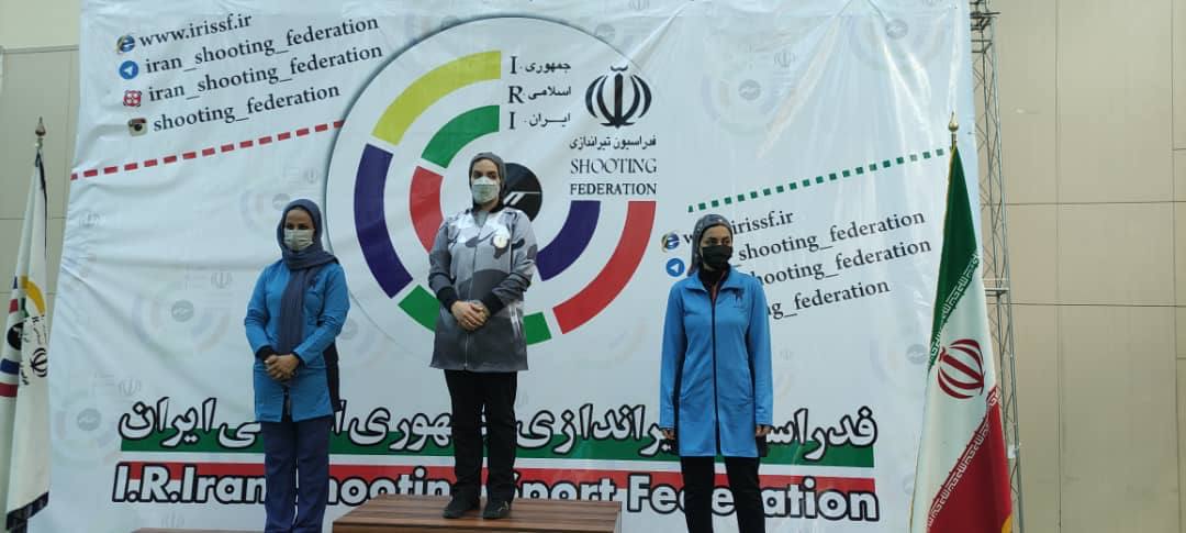 هفته نخست لیگ برتر تفنگ بانوان برگزار شد