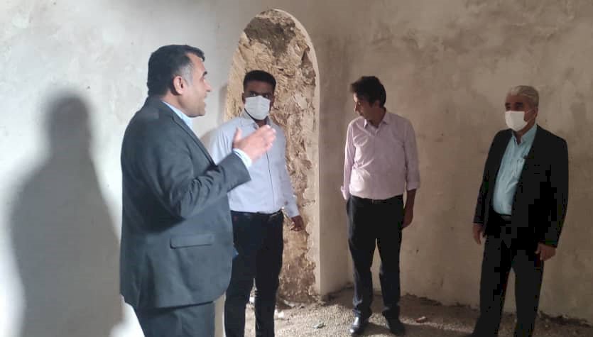 مرمت بنای تاریخی در گچساران