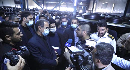 ماموریت رئیس سازمان بازرسی برای رفع مشکلات کارخانه لاستیک