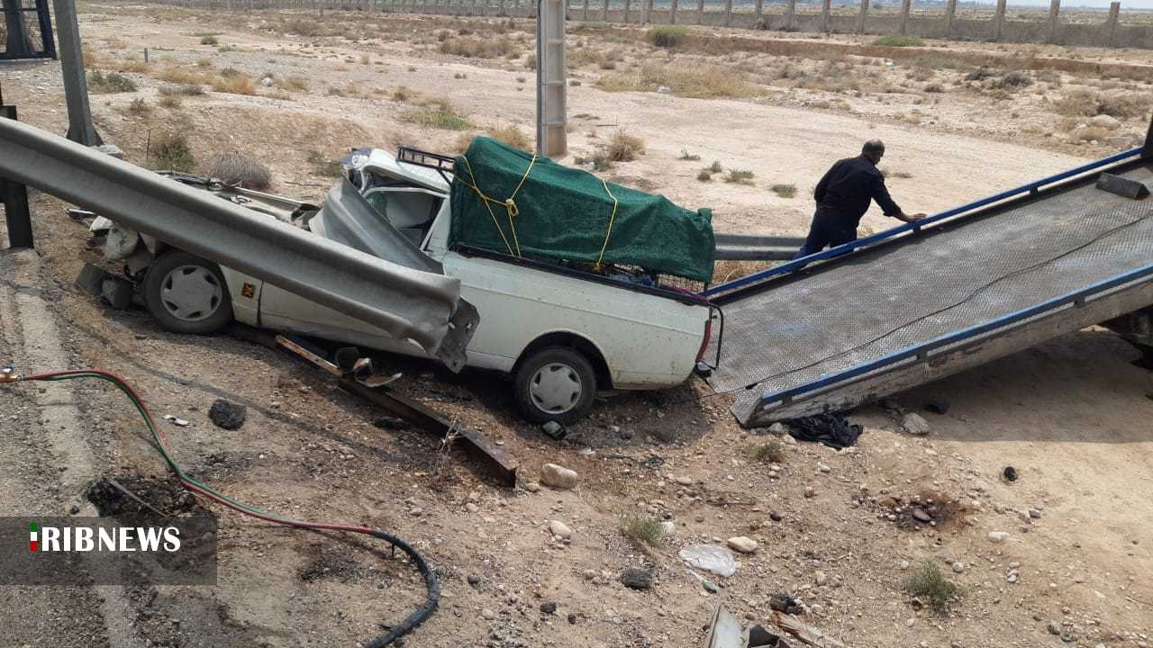 ۲ کشته در واژگونی وانت نیسان در ممسنی