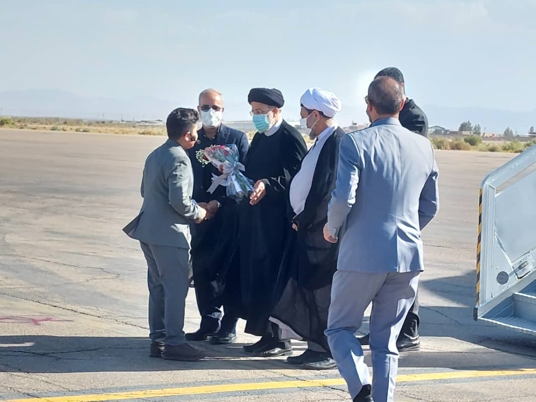 رئیسی وارد کرمان شد