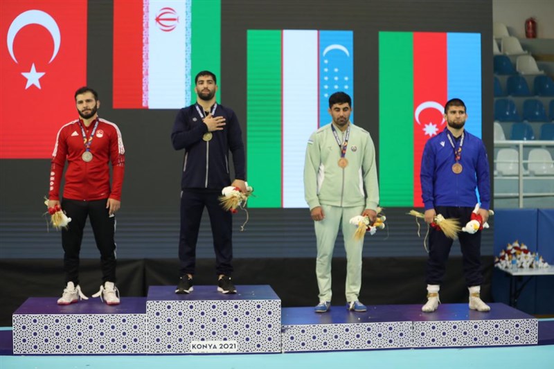 کسب ۳ طلا و ۱ نقره کشتی گیران مازندرانی در روز دوم