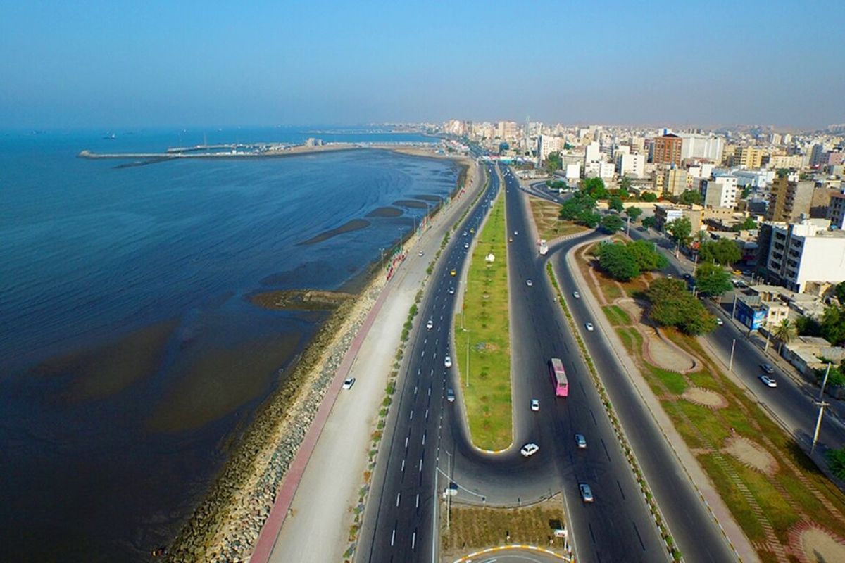 کیفیت هوای بندرعباس و بندرخمیر در محدوده قابل قبول