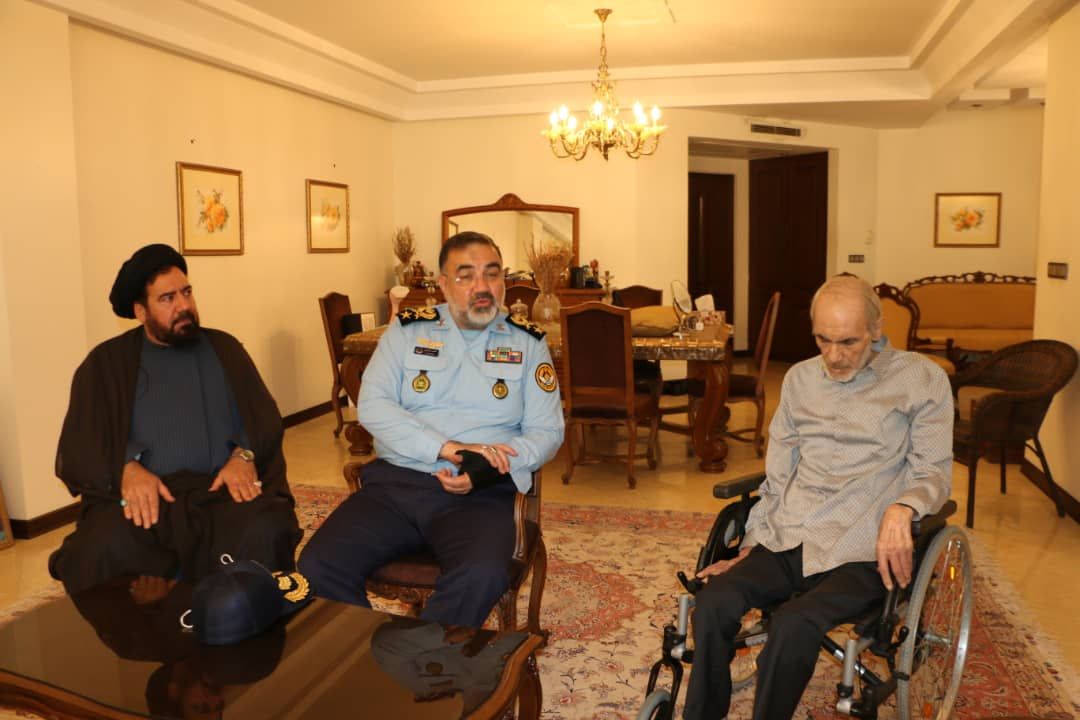 دیدار فرمانده نیروی هوایی ارتش با آزادگان جانباز نهاجا