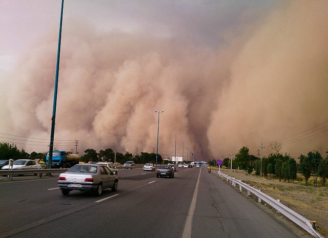 جنوب شرق کرمان جولانگاه وزش بادها