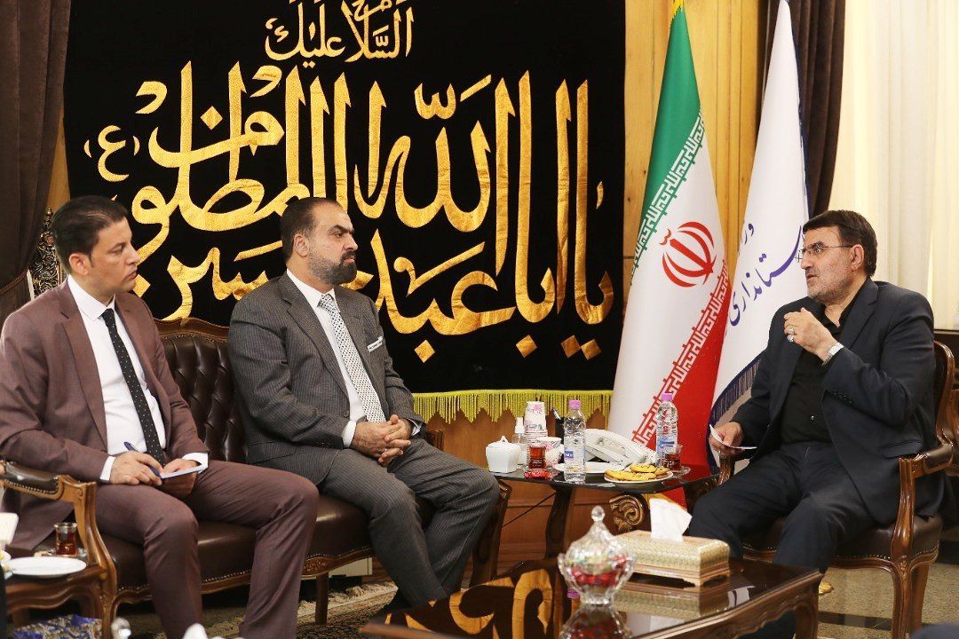 دیدار سرکنسول کشور عراق در استان با استاندار کرمانشاه