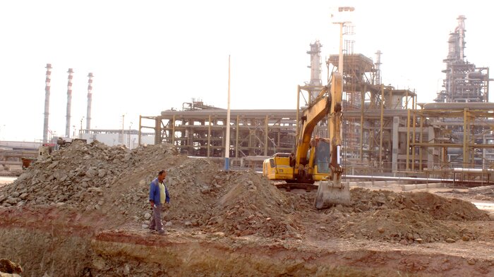 پالایشگاه مهر خلیج فارس پیشرفت ۴۶ درصدی پالایشگاه مهر خلیج فارس