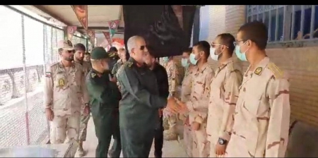 بازدید فرمانده نیروی زمینی سپاه از پایانه مرزی