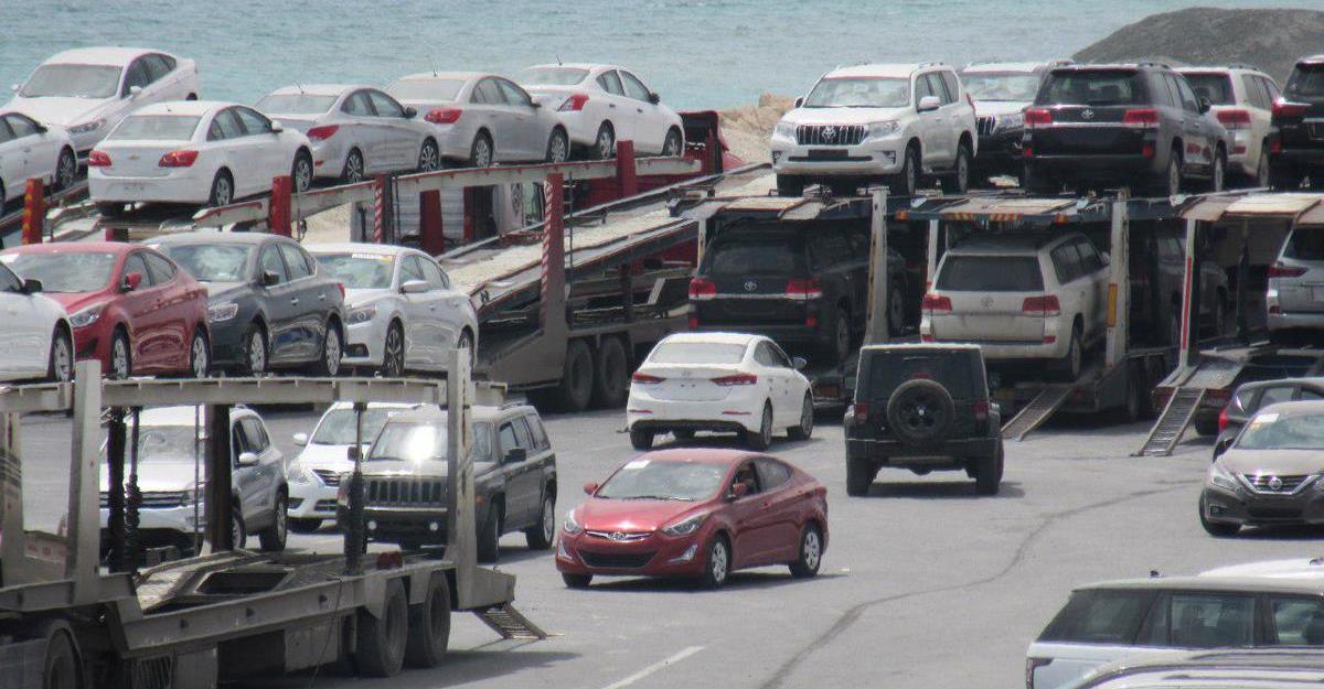 ترانزیت خودرو از سرگیری ترانزیت خودرو از بندر شهید باهنر