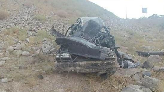 سقوط پراید از بالای پل جان راننده را گرفت