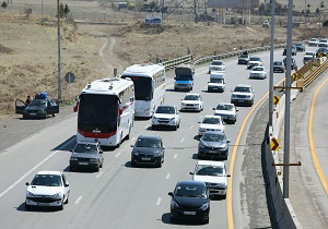 ترافیک نیمه سنگین در آزادراه های قزوین