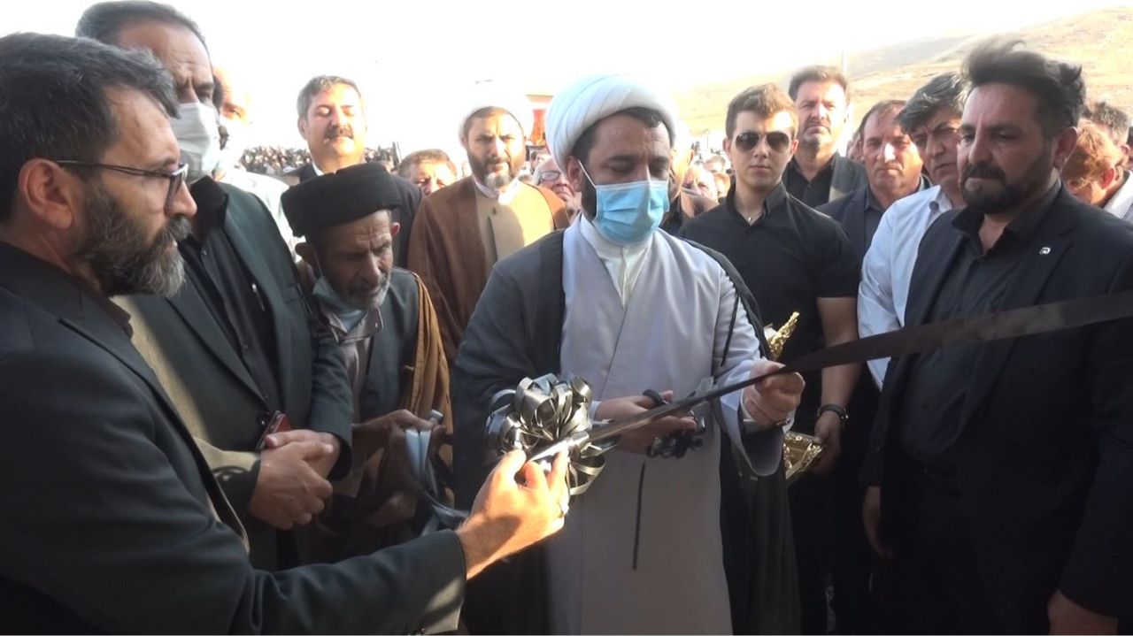 افتتاح سقاخانه قبرستان جدید دهدشت