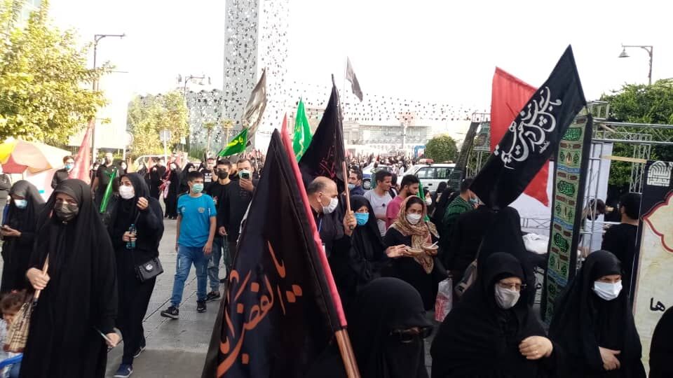 آغاز مراسم پیاده‌روی اربعین در تهران و سراسر کشور