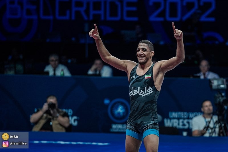 عموزاد طلایی شد/ اطری به مدال نقره بسنده کرد