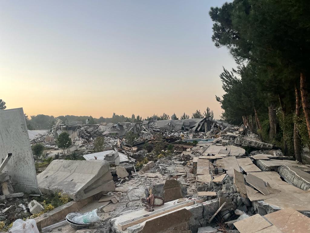 قلع و قمع هشت بناي غیر مجاز در شهریار