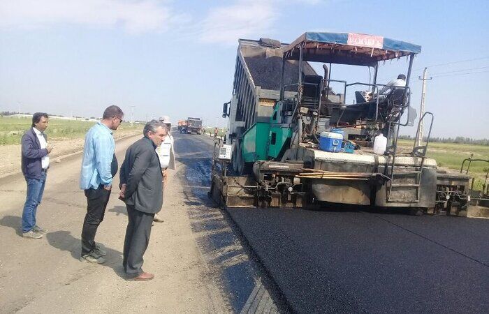 بخشی از جاده سبزوار- بردسکن بهسازی شد بخشی از جاده سبزوار- بردسکن بهسازی شد