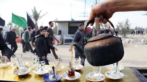 استقرار چهار موکب اربعین حسینی در شهرستان دزپارت استقرار چهار موکب اربعین حسینی در شهرستان دزپارت