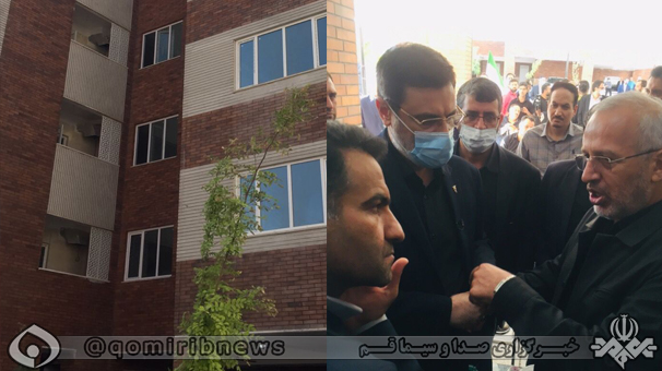 بهره برداری از ۱۸۰ واحد مسکونی در پردیسان قم