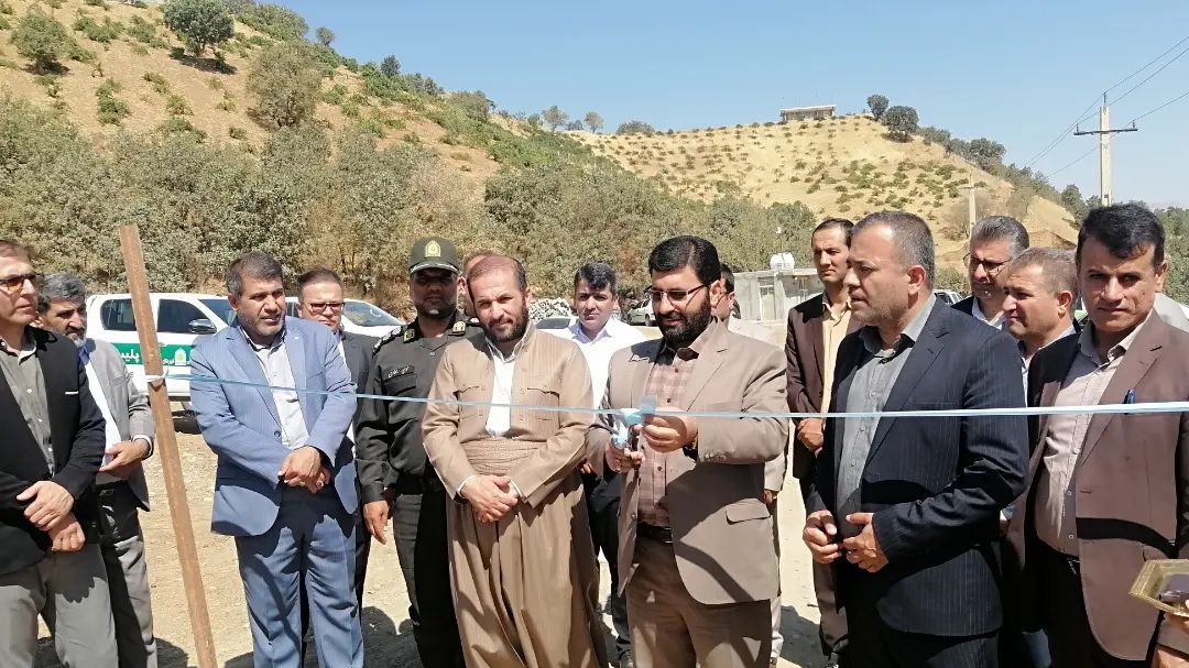 افتتاح طرح گازرسانی به میرآباد سردشت