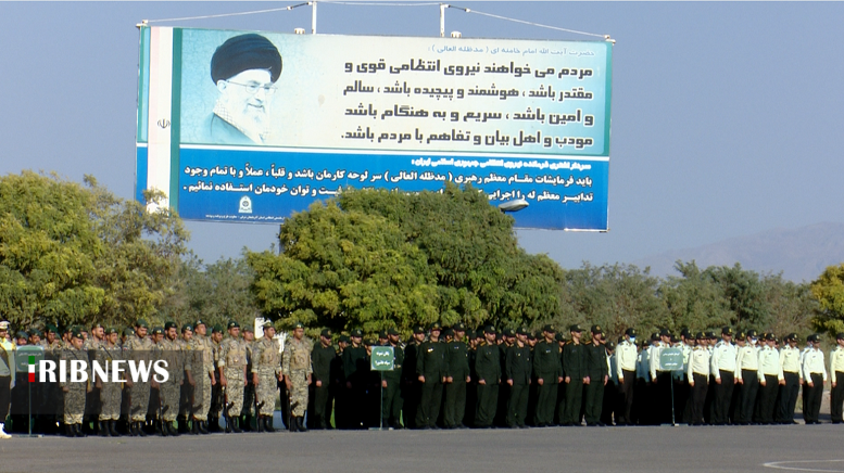 صبحگاه مشترک یگان‌های نمونه مسلح مستقر در تبریز