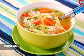 سوپ مفید برای سرماخوردگی