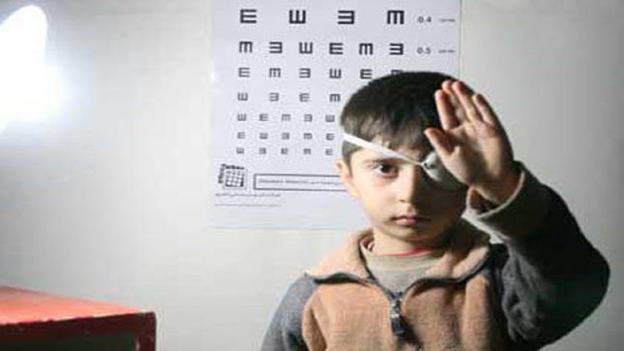 سنجش بینایی بیش از ۱۰ هزار کودک ایلامی