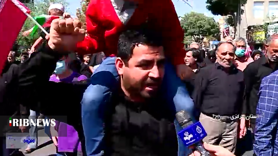 ابراز انزجار مردم از اقدامات فتنه‎گران