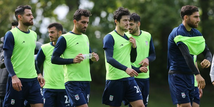 آخرین تمرین تیم ملی فوتبال پیش از دیدار با سنگال