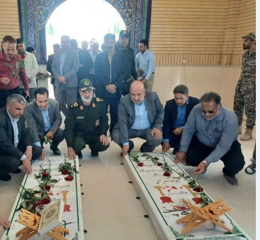 افتتاح یادمان شهدای گمنام دارخوین شادگان