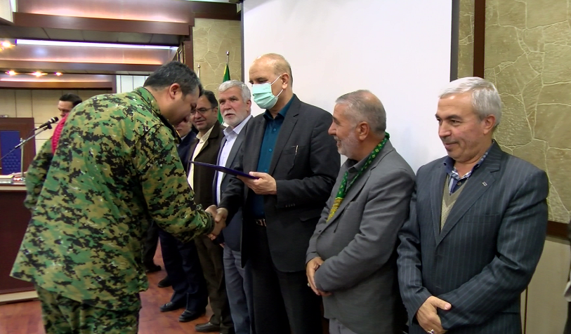 تجلیل از خادمین اربعین شمال غرب کشور در تبریز تجلیل از خادمین اربعین شمال غرب کشور در تبریز