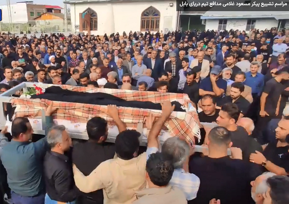 درگذشت فوتبالیست بابلی در سانحه رانندگی درگذشت فوتبالیست بابلی در سانحه رانندگی