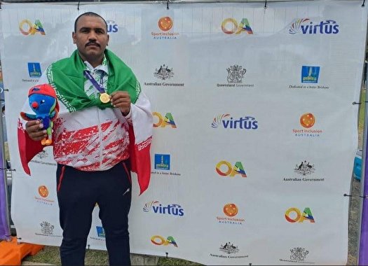 مدال طلا پرتاب نیزه به حسن دهقان رسید