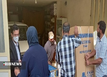 اهدا جهیزیه به نوعروسان مددجوی فیروزکوهی