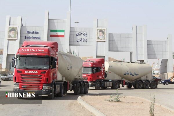ترانزیت ۶۱۴ هزار تن کالا از پایانه مرزی پرویزخان