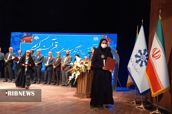 کسب مقام سوم قرآنی کشور توسط دانش آموز دختر قایناتی