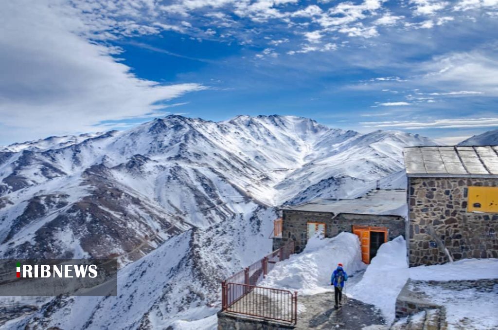 نخستین بارش برف در ارتفاعات دیار الوند