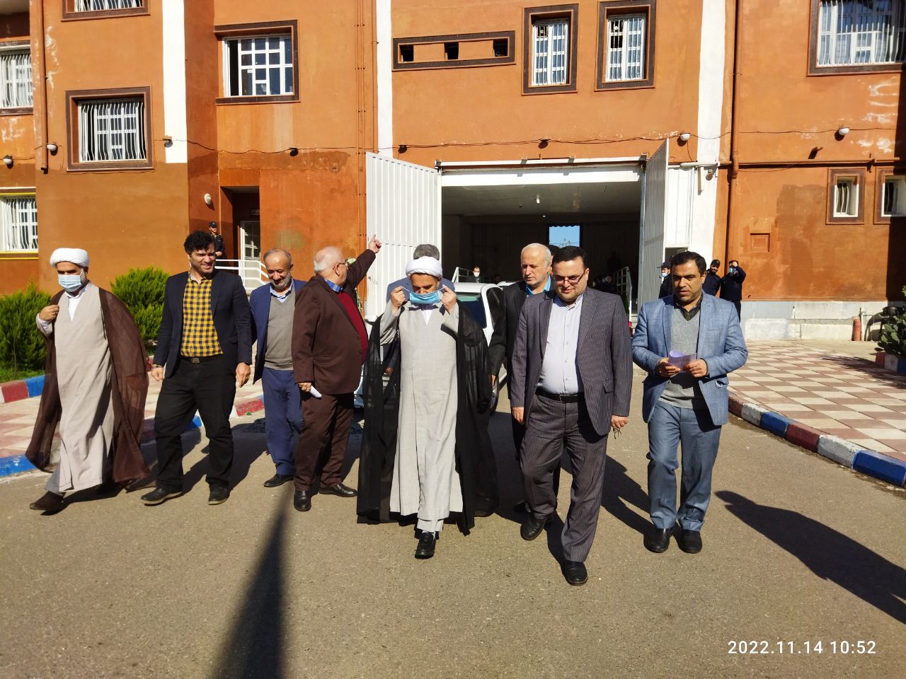 بازدید رئیس کل دادگستری گیلان از ندامتگاه غرب استان