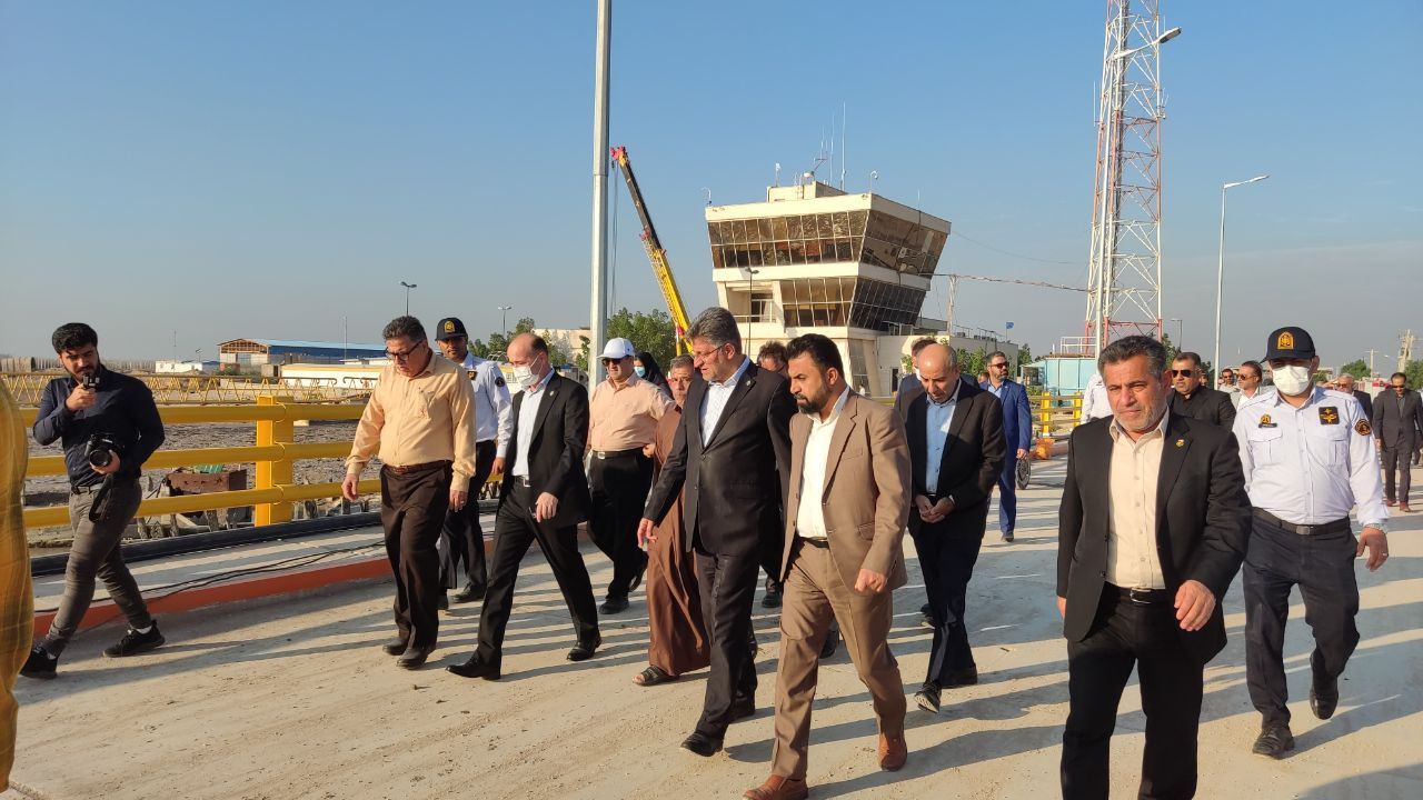بهره برداری از اسکله بندر اروندکنار در بهمن ۱۴۰۱