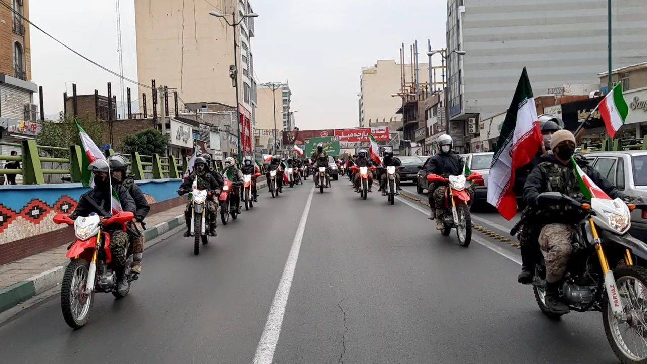 برگزاری رژه موتوری امنیت در البرز