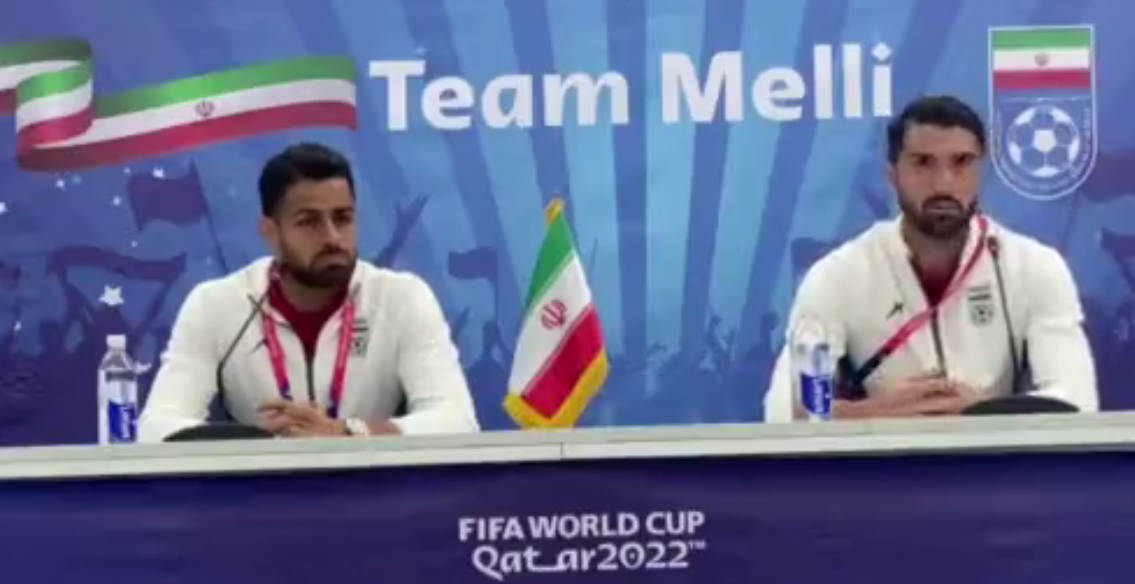 درگیری لفظی انصاریفرد با خبرنگار انگلیسی درگیری لفظی انصاریفرد با خبرنگار انگلیسی