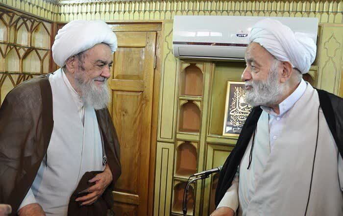 تجلیل آیت الله مظاهری از استاد قرائتی تجلیل آیت الله مظاهری از استاد قرائتی