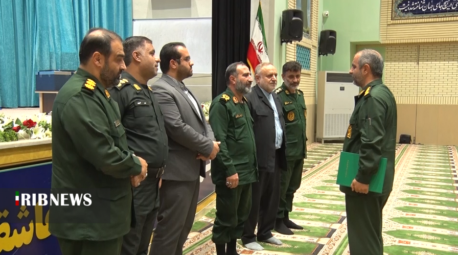 معارفه فرمانده جدید ناحیه مقاومت بسیج سپاه گرگان