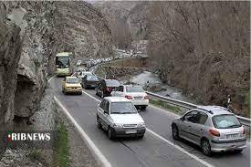 تردد روان در آزادراه تهران-شمال
