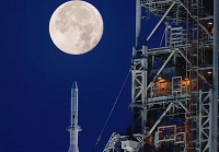 انتشار تصویر سیاه و سفید فضاپیمای« اوریون» ناسا از زمین