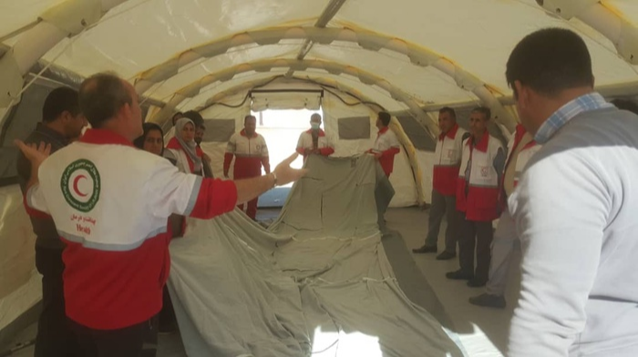 هلالاحمر کهگیلویهوبویراحمد به شبکه مجهز برپایی سریع بیمارستان سیار در بحرانها پیوست هلالاحمر کهگیلویهوبویراحمد به شبکه مجهز برپایی سریع بیمارستان سیار در بحرانها پیوست