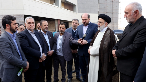 بازدید رئیس جمهور از بیمارستان ۴۰۳ تختخوابی در حال احداث اسلامشهر بازدید رئیس جمهور از بیمارستان ۴۰۳ تختخوابی در حال احداث اسلامشهر