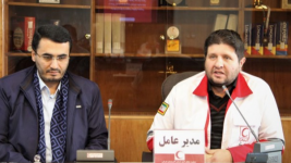 نماینده جوان تبریز عضو داوطلب هلال احمر شد