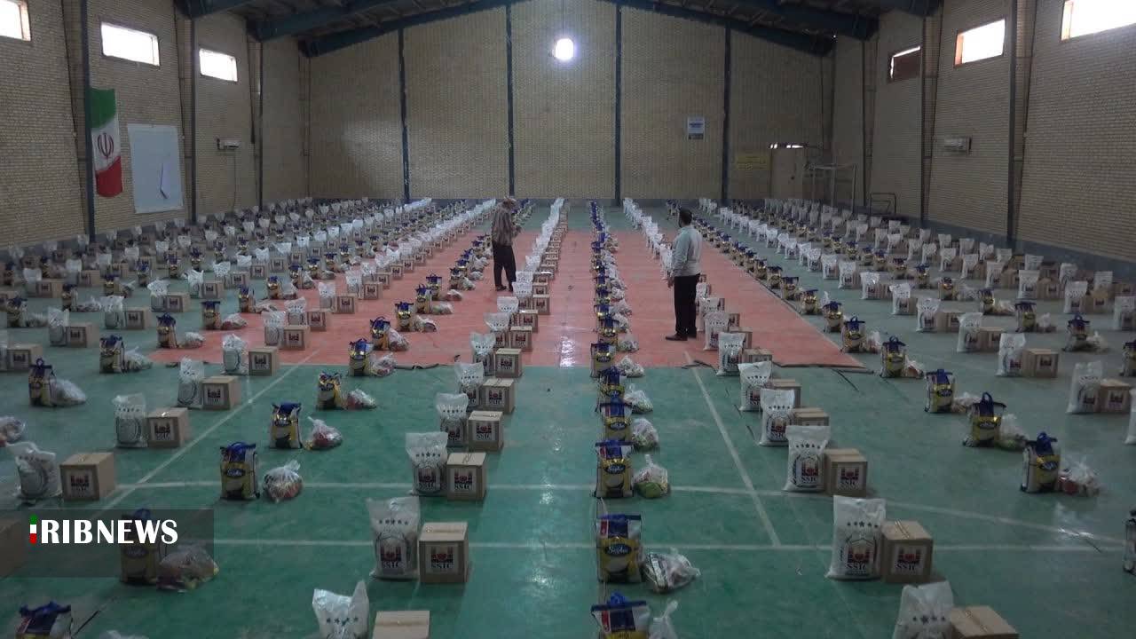 توزیع دو هزار و پانصد بسته معیشتی در شادگان